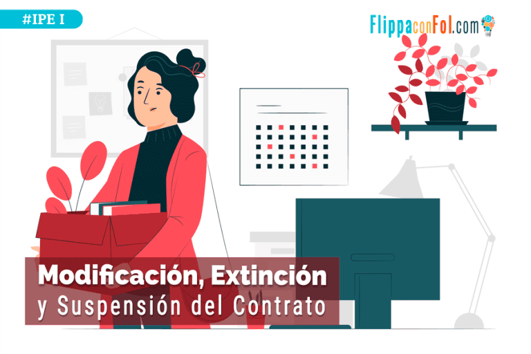 Modificacion, extincion, suspension de contrato de trabajo, finiquito, despido,